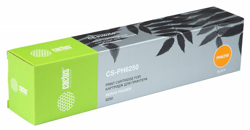 Картридж лазерный Cactus CS-PH6250 106R00671 черный (4000стр.) для Xerox Phaser 6250