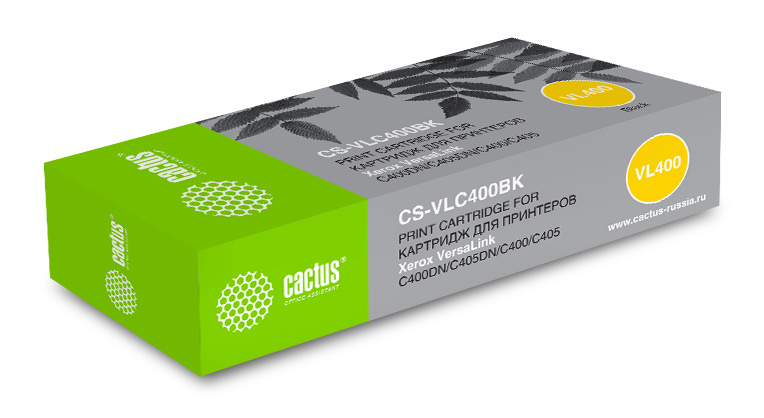 Картридж лазерный Cactus CS-VLC400BK 106R03532 черный (10500стр.) для Xerox VersaLink C400DN/C405DN/C400/405/C400N/C405N