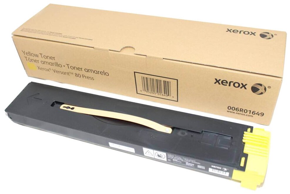 Тонер-картридж Xerox Versant 80/180, желтый