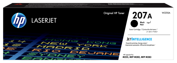 Картридж лазерный HP 207A для HP M255/MFP M282/M283 1,35К, черный